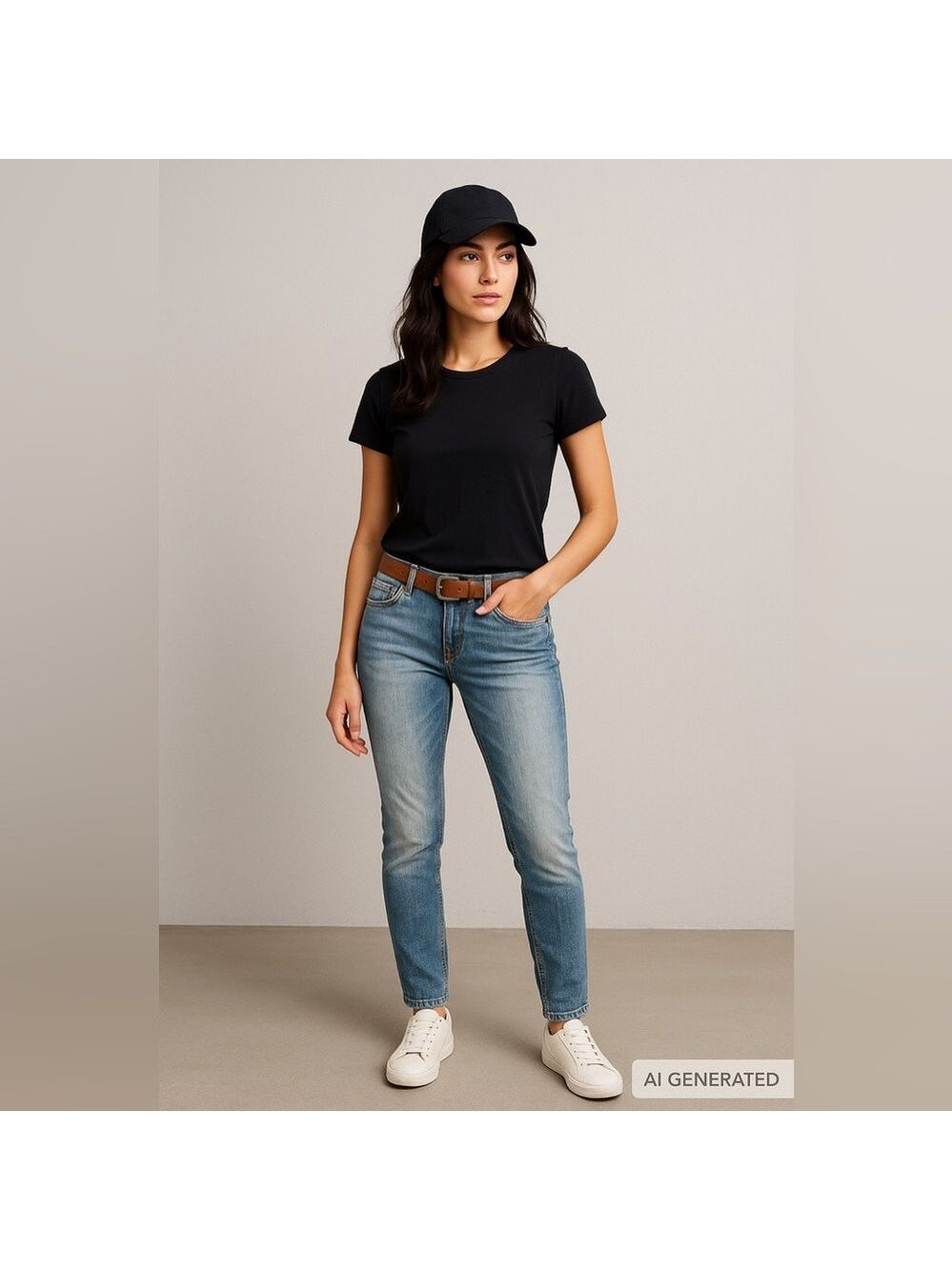 QS by s.Oliver Women’s Slim Fit Jeans Light Wash Distressed Denim W31 L32 tall